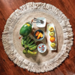 Jute Braided Macrame Floor mat