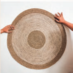 Jute & Mela Braided Floor mat