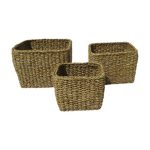 Seagrass Square Mini Cylinder